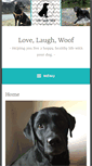 Mobile Screenshot of lovelaughwoof.com